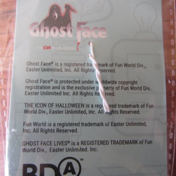 killer klowns from outer space keychain dangler NIP ghost face 2024 (T642) - Picture 7 of 8